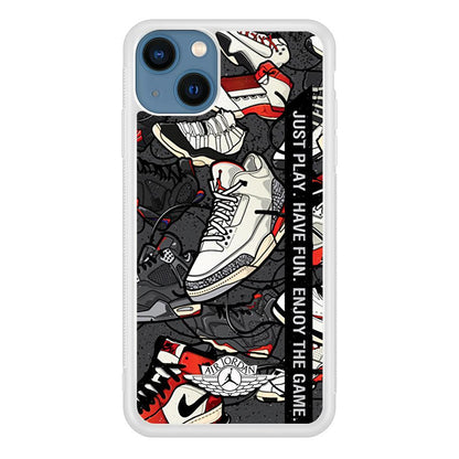 Air Jordan Enjoy The Game iPhone 14 Case-Oxvistore