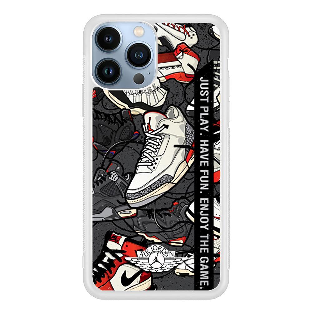 Air Jordan Enjoy The Game iPhone 15 Pro Case-Oxvistore