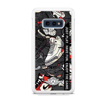 Air Jordan Enjoy The Game Samsung Galaxy S10E Case-Oxvistore