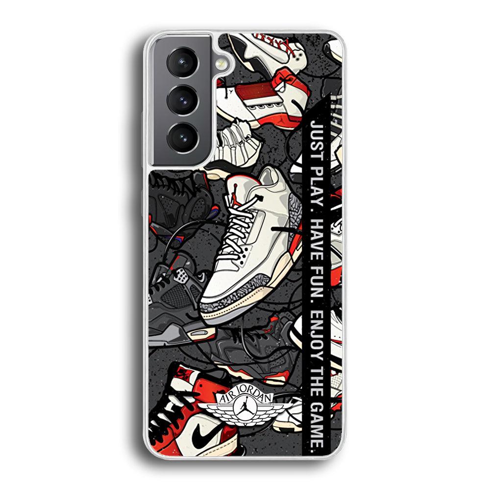 Air Jordan Enjoy The Game Samsung Galaxy S21 Case-Oxvistore