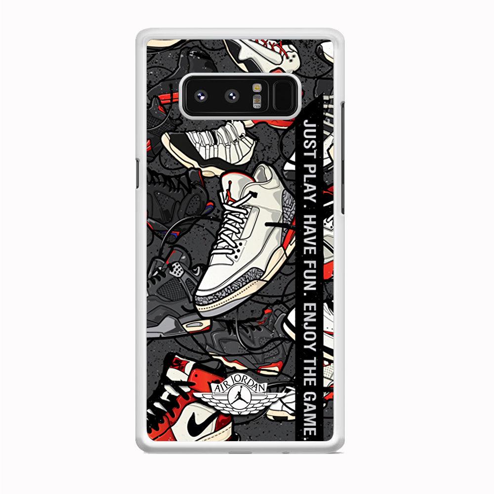 Air Jordan Enjoy The Game Samsung Galaxy Note 8 Case-Oxvistore