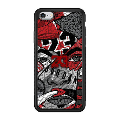 Air Jordan Face Without Mask iPhone 6 | 6s Case-Oxvistore