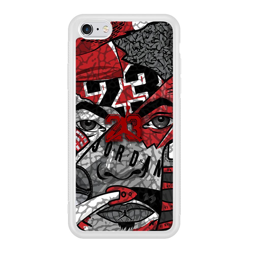 Air Jordan Face Without Mask iPhone 6 | 6s Case-Oxvistore