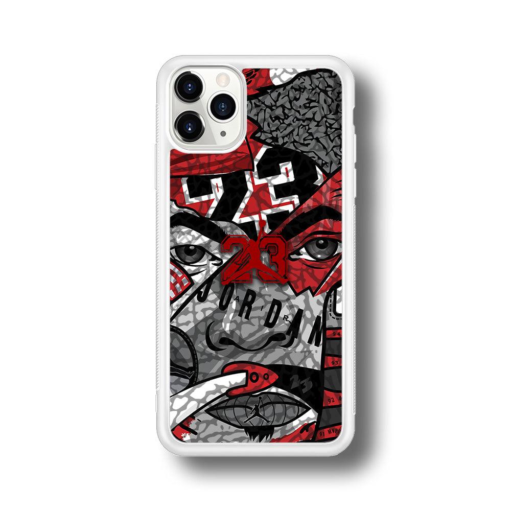 Air Jordan Face Without Mask iPhone 11 Pro Case-Oxvistore