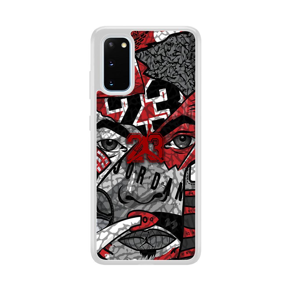 Air Jordan Face Without Mask Samsung Galaxy S20 Case-Oxvistore