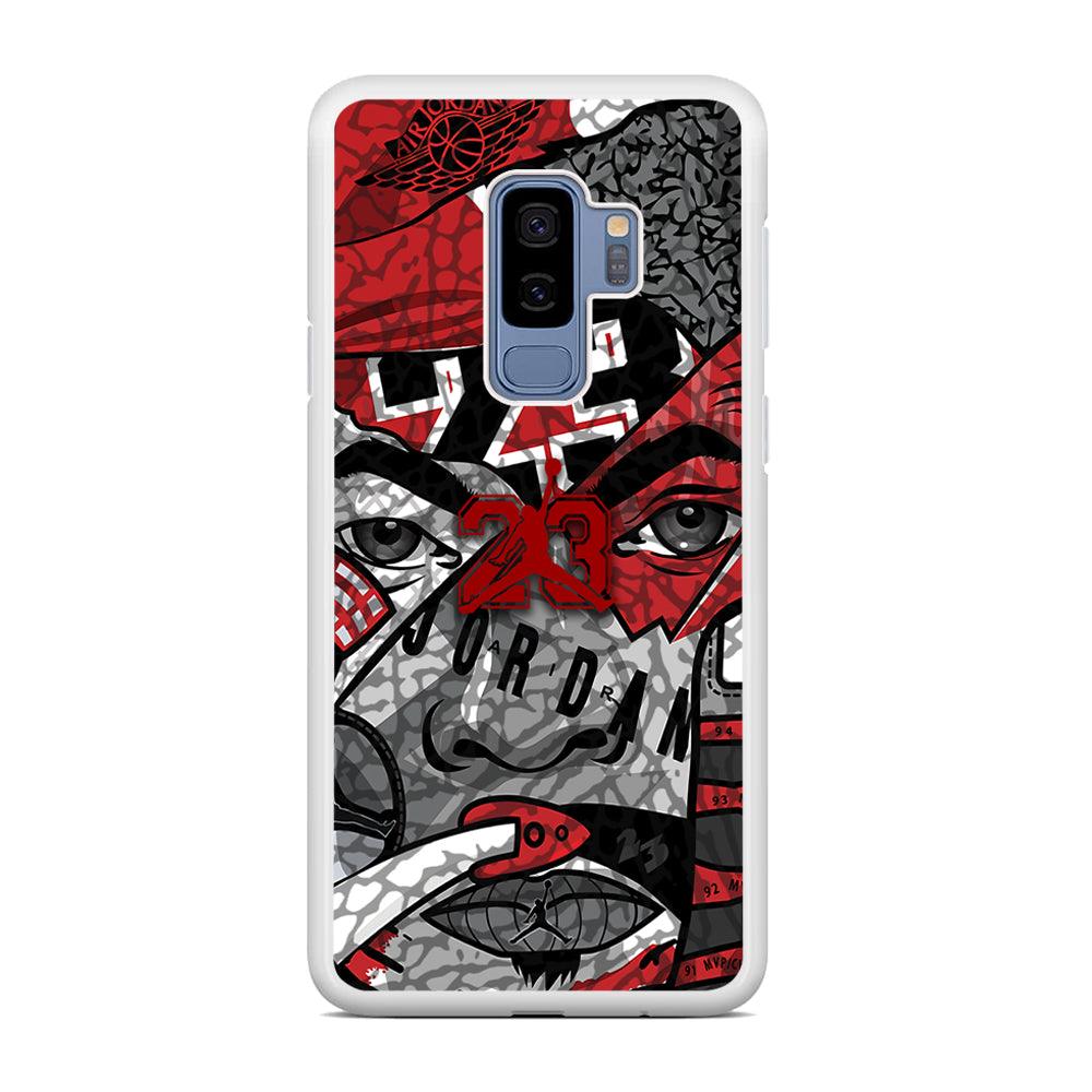 Air Jordan Face Without Mask Samsung Galaxy S9 Plus Case-Oxvistore