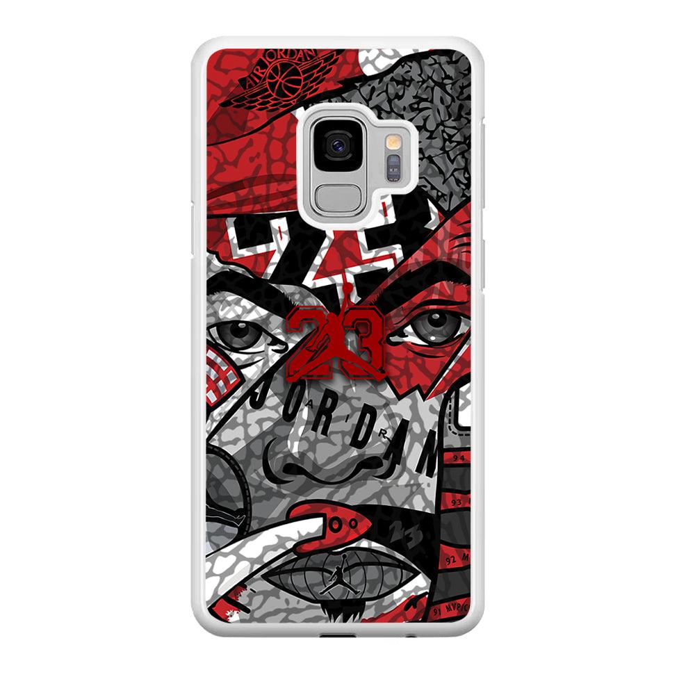 Air Jordan Face Without Mask Samsung Galaxy S9 Case-Oxvistore