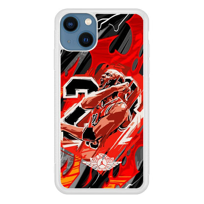 Air Jordan Flaming Spirit iPhone 13 Case-Oxvistore