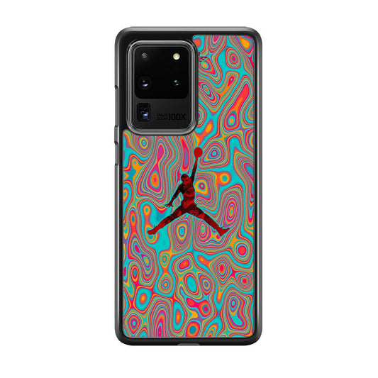Air Jordan Flux of Balance Samsung Galaxy S20 Ultra Case-Rubber Black (2D Case)-Oxvistore