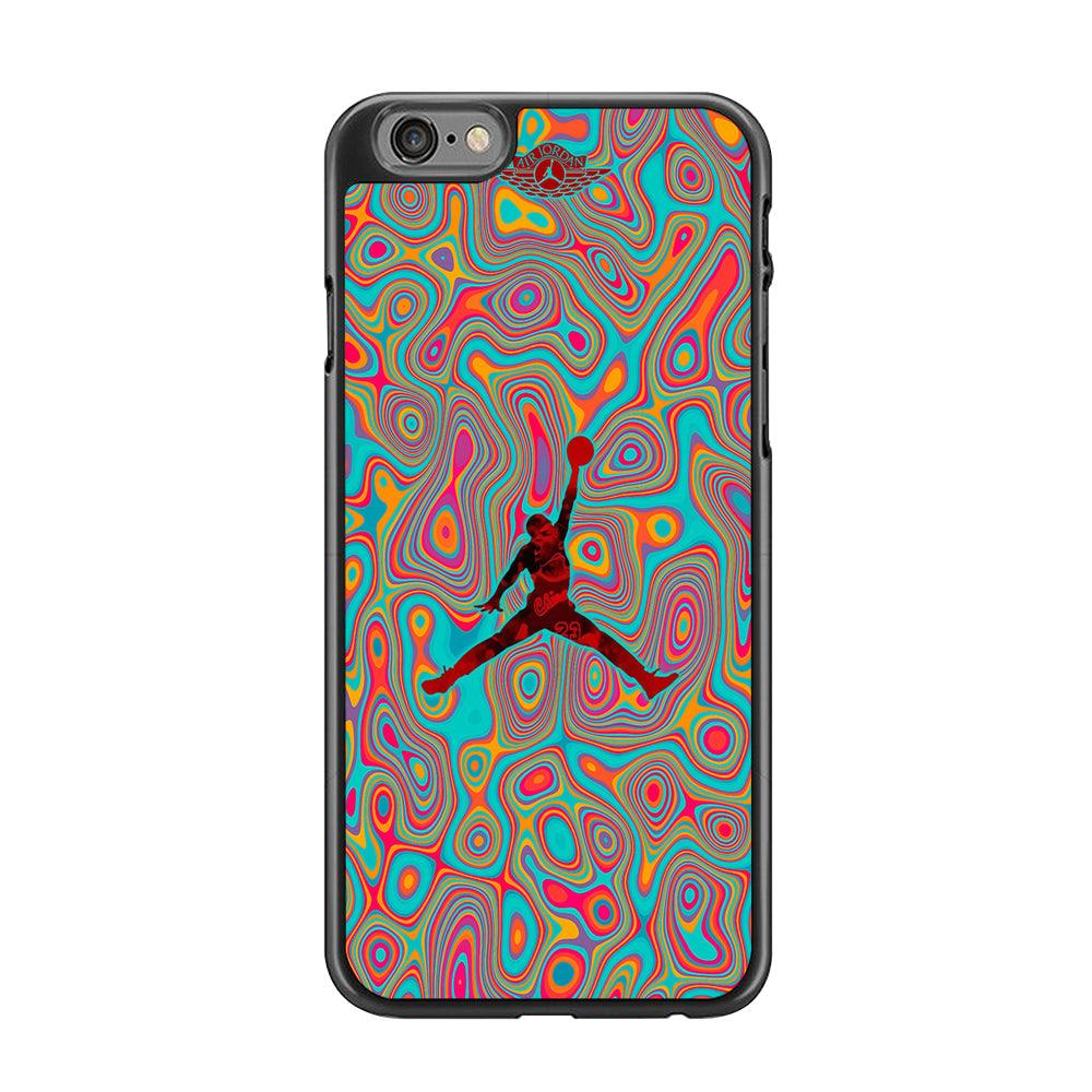 Air Jordan Flux of Balance iPhone 6 Plus | 6s Plus Case-Rubber Black (2D Case)-Oxvistore