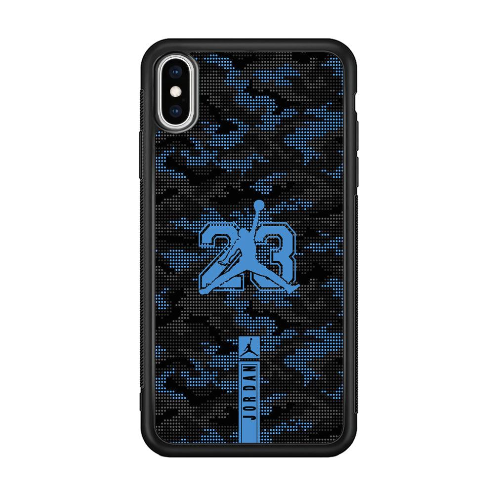 Air Jordan Freckles of Camouflage iPhone X Case-Oxvistore