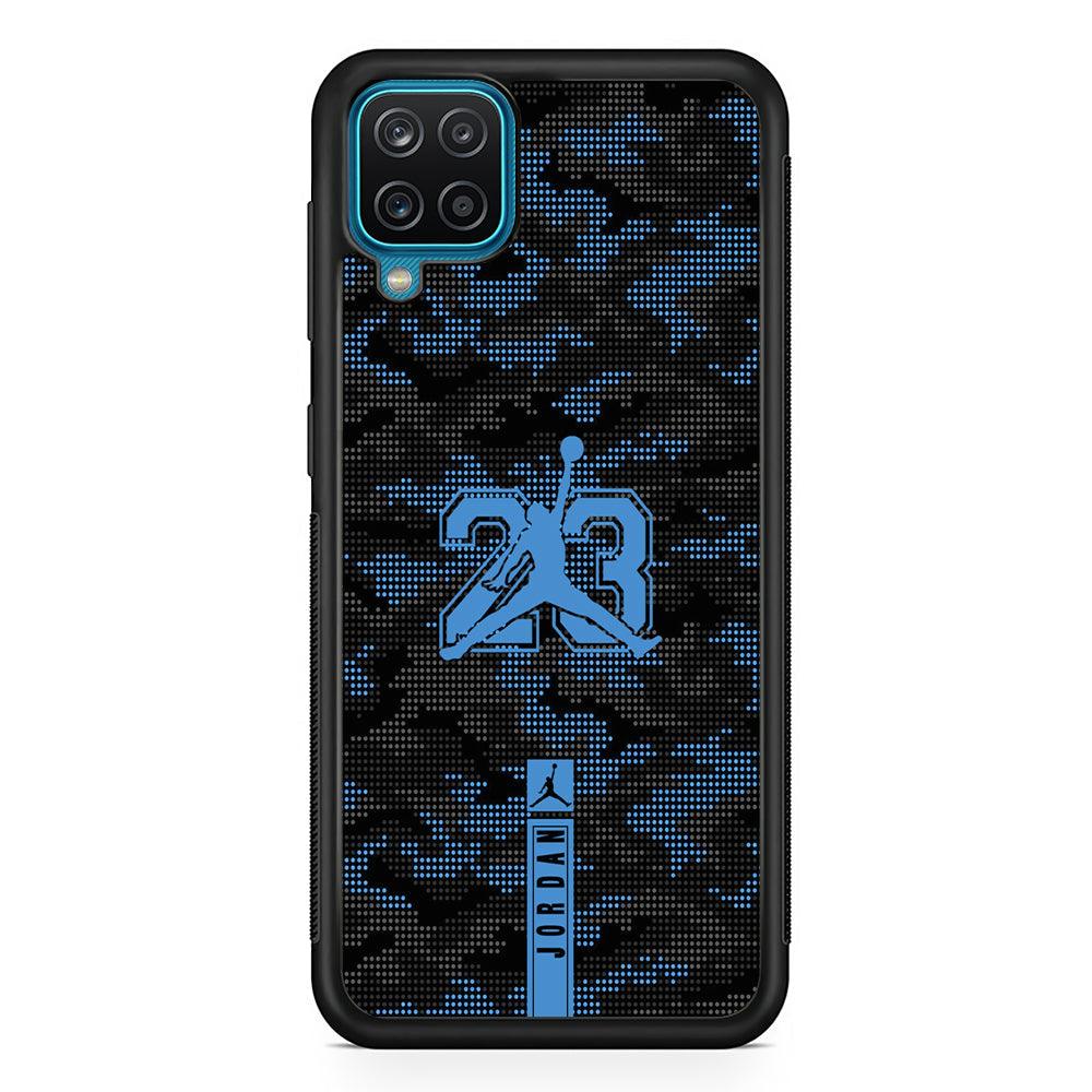 Air Jordan Freckles of Camouflage Samsung Galaxy A12 Case-Oxvistore