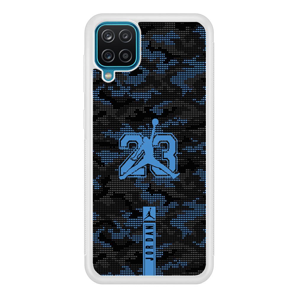 Air Jordan Freckles of Camouflage Samsung Galaxy A12 Case-Oxvistore