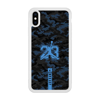 Air Jordan Freckles of Camouflage iPhone X Case-Oxvistore