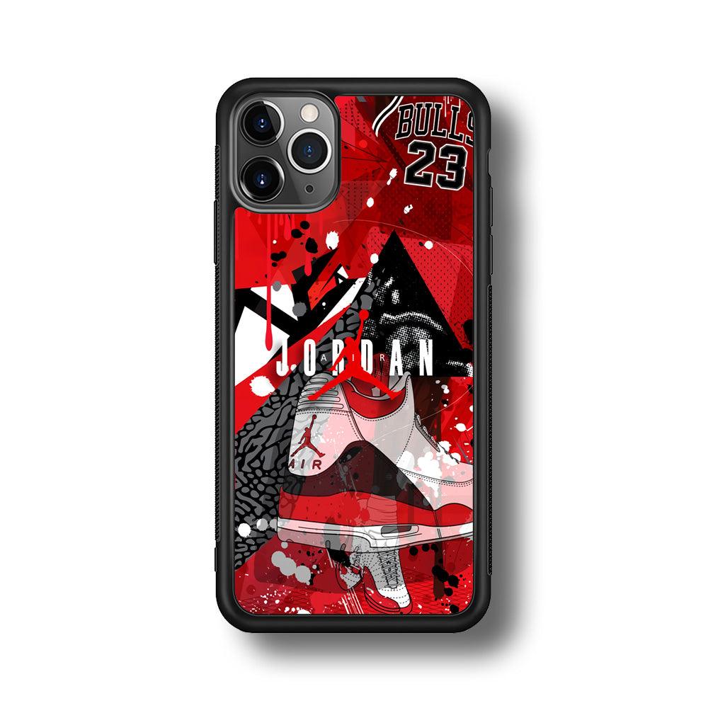 Air Jordan Future Chance iPhone 11 Pro Max Case-Rubber Black (2D Case)-Oxvistore