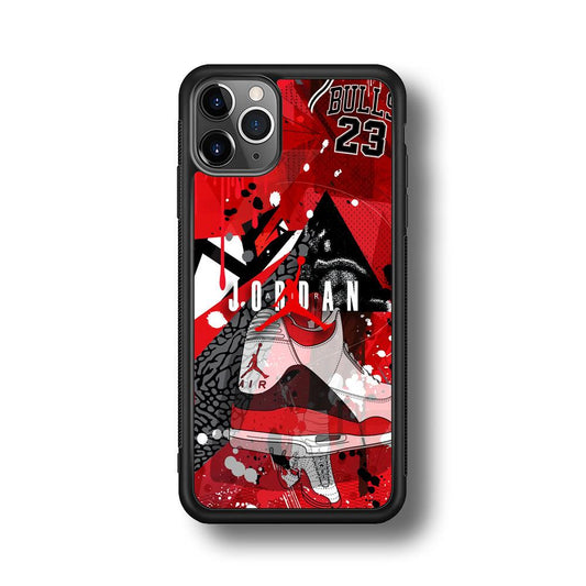 Air Jordan Future Chance iPhone 11 Pro Max Case-Rubber Black (2D Case)-Oxvistore
