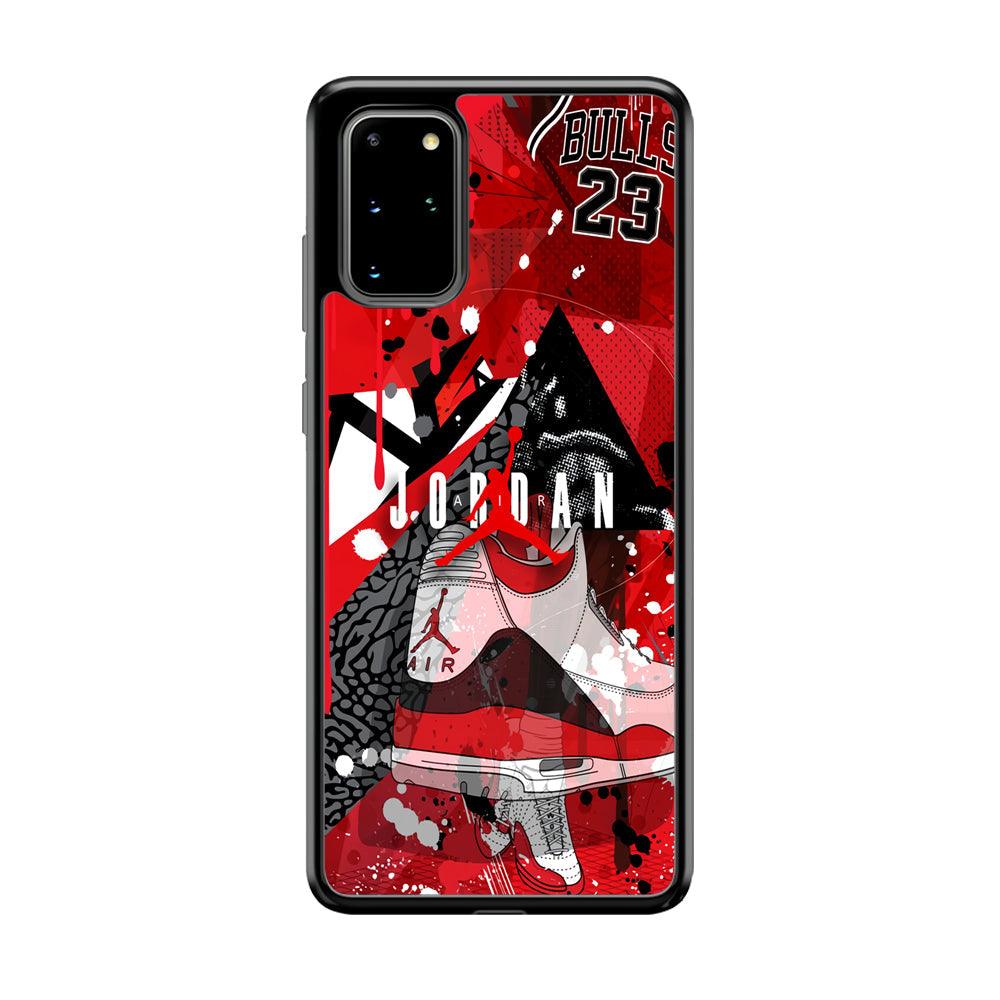 Air Jordan Future Chance Samsung Galaxy S20 Plus Case-Rubber Black (2D Case)-Oxvistore