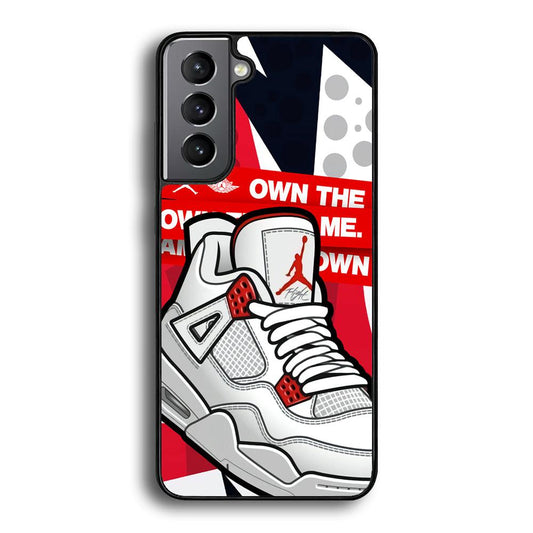 Air Jordan Game is Coming Samsung Galaxy S23 Plus Case-Rubber Black (2D Case)-Oxvistore