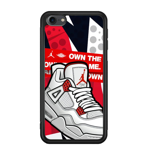 Air Jordan Game is Coming iPod Touch 6 Case-Rubber Black (2D Case)-Oxvistore