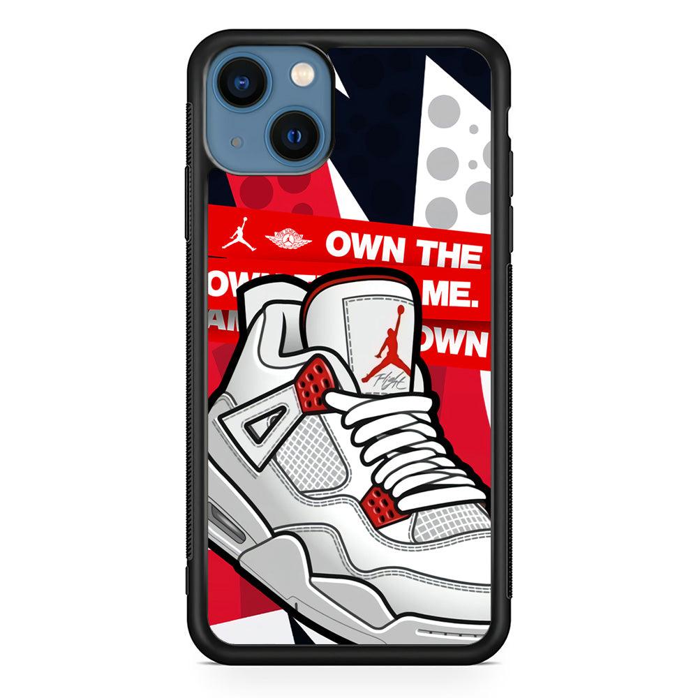 Air Jordan Game is Coming iPhone 14 Case-Rubber Black (2D Case)-Oxvistore