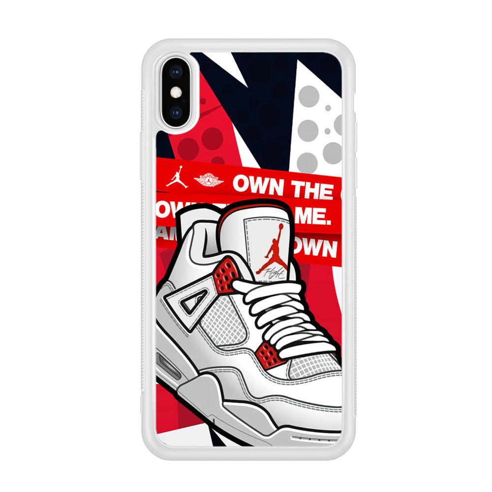 Air Jordan Game is Coming iPhone X Case-Oxvistore