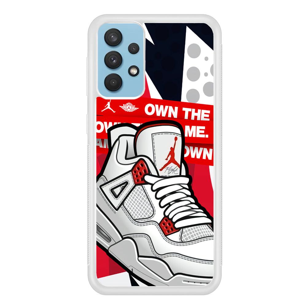 Air Jordan Game is Coming Samsung Galaxy A32 Case-Oxvistore