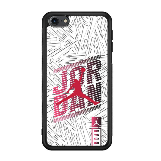 Air Jordan Going Ahead iPod Touch 6 Case-Rubber Black (2D Case)-Oxvistore