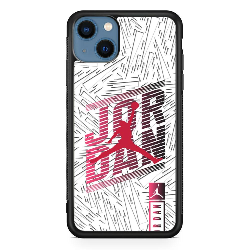 Air Jordan Going Ahead iPhone 14 Case-Rubber Black (2D Case)-Oxvistore
