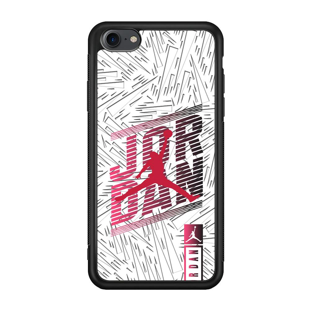 Air Jordan Going Ahead iPhone 7 Case-Rubber Black (2D Case)-Oxvistore
