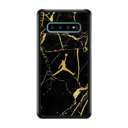 Air Jordan Golden Root Marble Samsung Galaxy S10 Case-Oxvistore