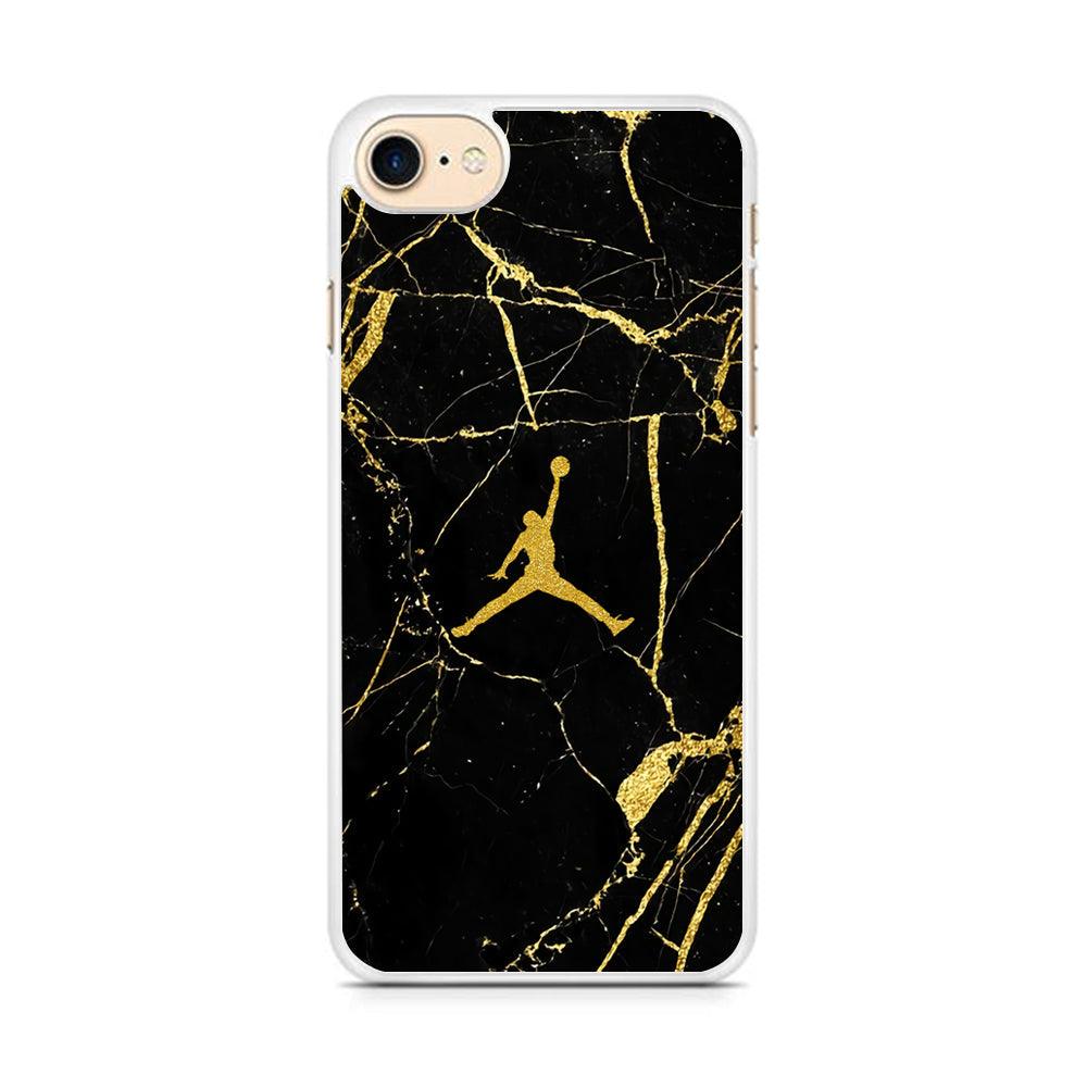 Air Jordan Golden Root Marble iPhone 7 Case-Oxvistore