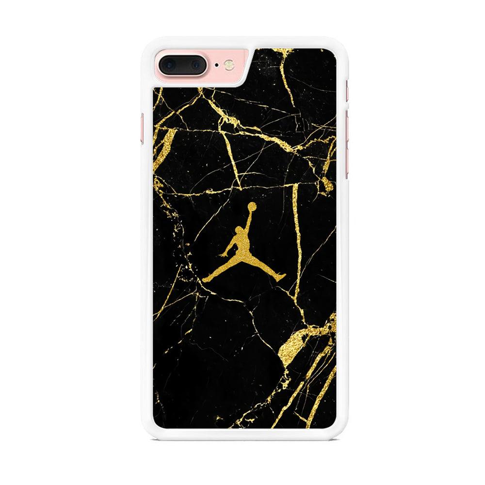 Air Jordan Golden Root Marble iPhone 7 Plus Case-Oxvistore