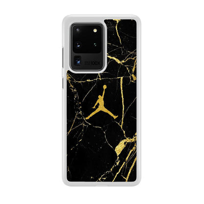 Air Jordan Golden Root Marble Samsung Galaxy S20 Ultra Case-Oxvistore