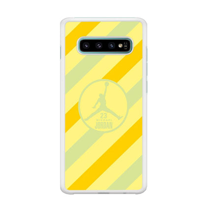 Air Jordan Gradation of Light Samsung Galaxy S10 Case-Oxvistore