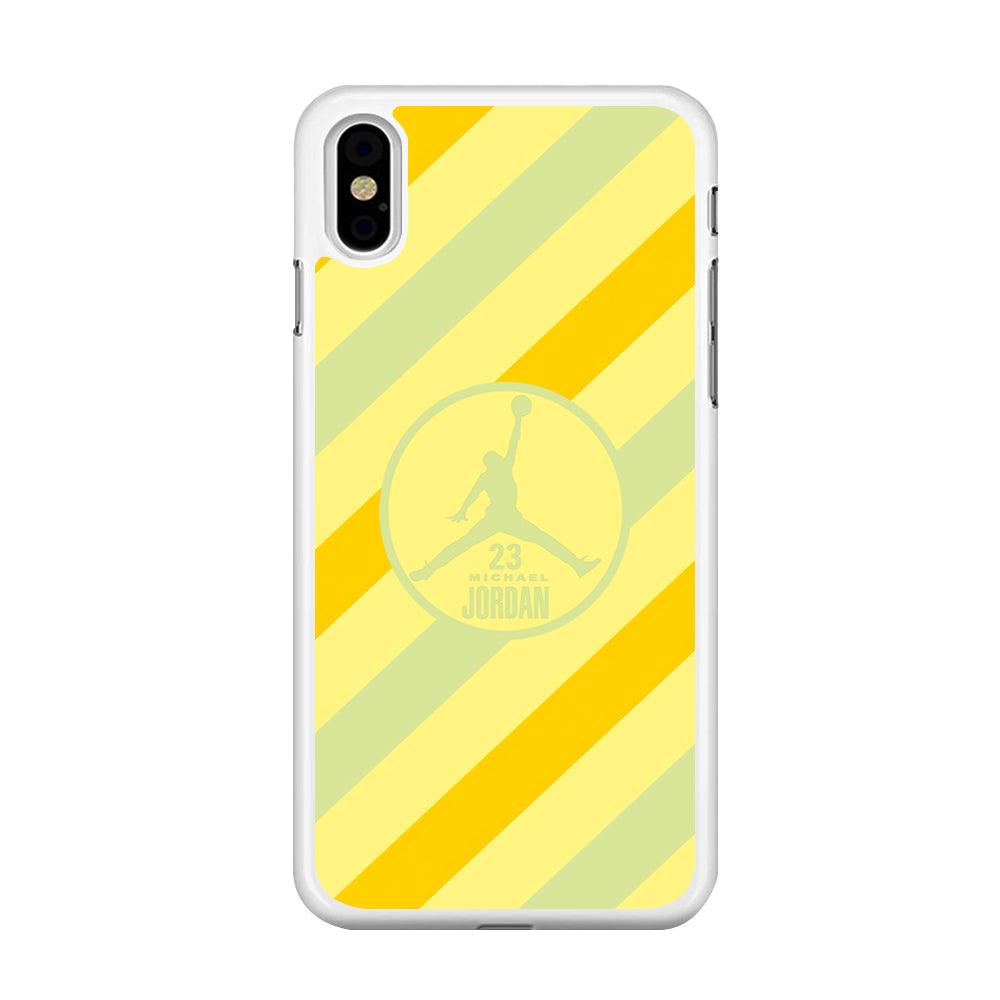 Air Jordan Gradation of Light iPhone X Case-Oxvistore