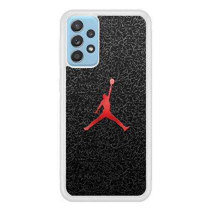 Air Jordan Gray Patern Samsung Galaxy A52 Case-Oxvistore