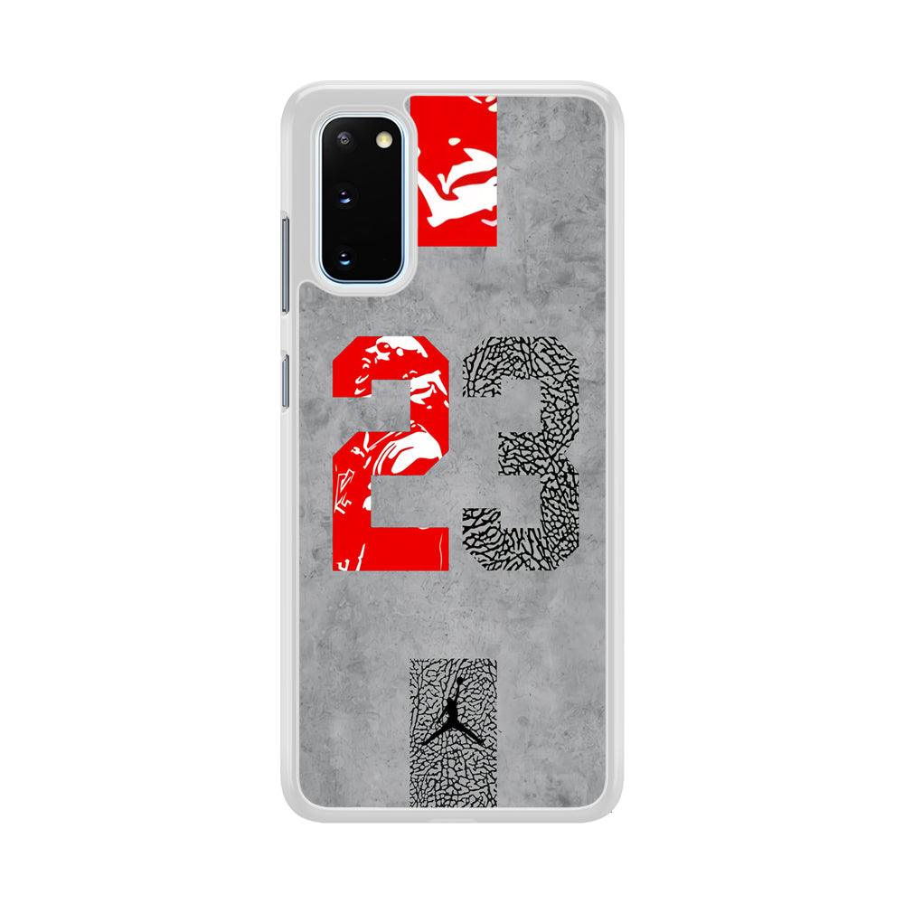 Air Jordan Great 23 Samsung Galaxy S20 Case-Oxvistore