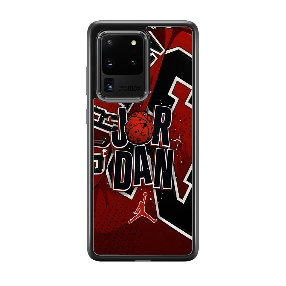 Air Jordan Infinite Inspiration Samsung Galaxy S20 Ultra Case-Rubber Black (2D Case)-Oxvistore