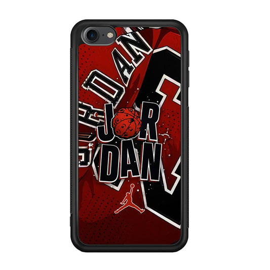 Air Jordan Infinite Inspiration iPod Touch 6 Case-Rubber Black (2D Case)-Oxvistore