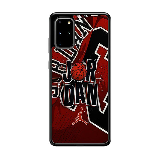 Air Jordan Infinite Inspiration Samsung Galaxy S20 Plus Case-Rubber Black (2D Case)-Oxvistore