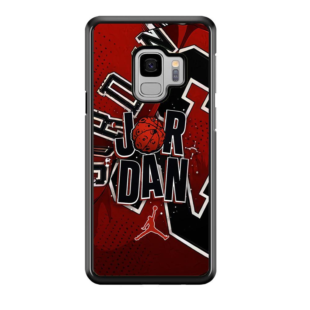 Air Jordan Infinite Inspiration Samsung Galaxy S9 Case-Rubber Black (2D Case)-Oxvistore