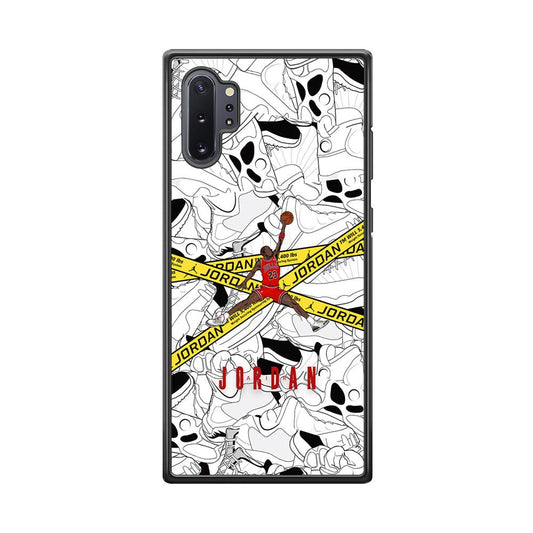 Air Jordan Jump and Fly Samsung Galaxy Note 10 Plus Case-Oxvistore