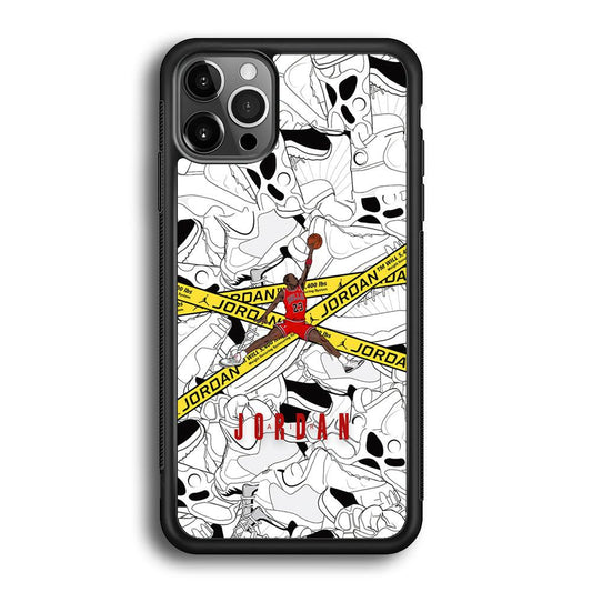 Air Jordan Jump and Fly iPhone 12 Pro Case-Oxvistore