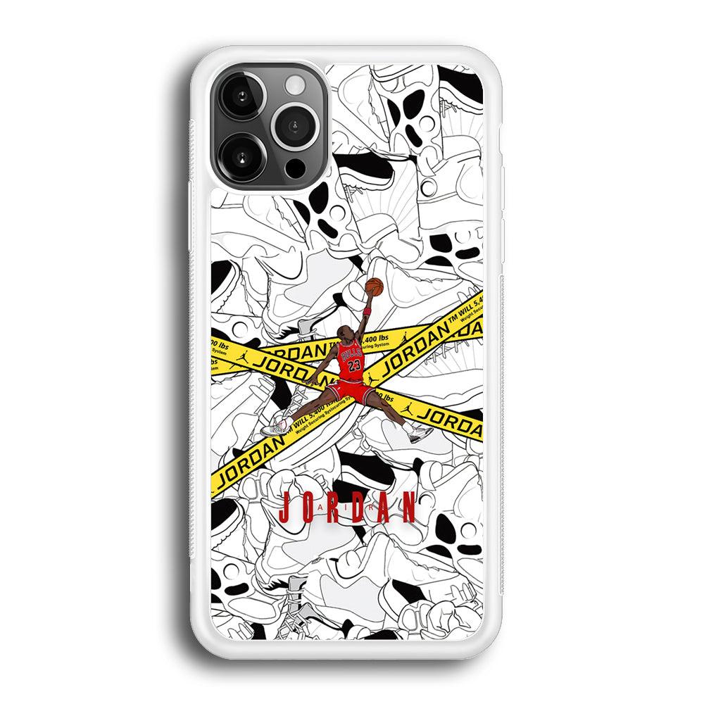 Air Jordan Jump and Fly iPhone 12 Pro Max Case-Oxvistore