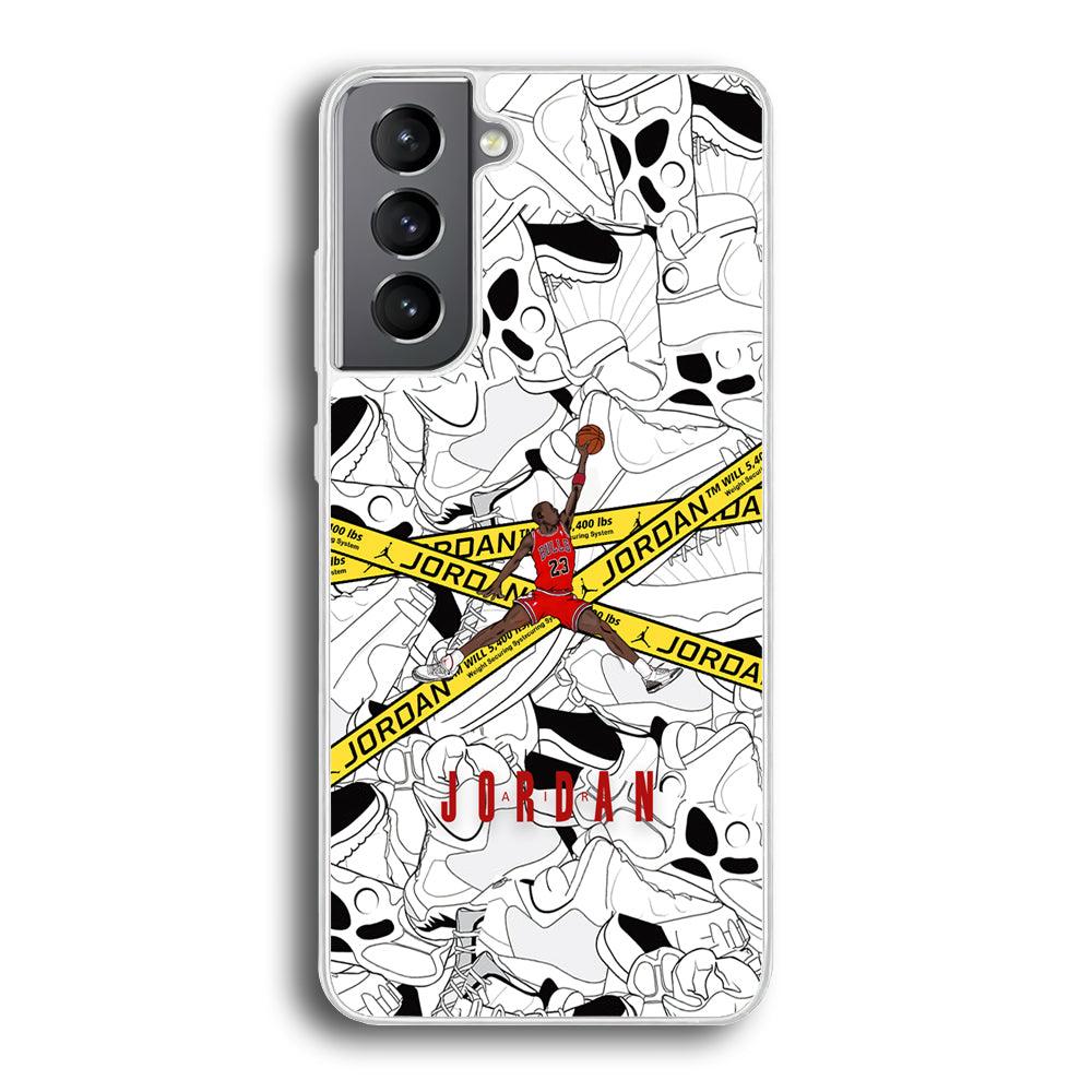 Air Jordan Jump and Fly Samsung Galaxy S21 Case-Oxvistore