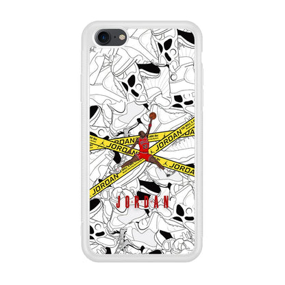 Air Jordan Jump and Fly iPhone 8 Case-Oxvistore