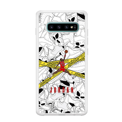 Air Jordan Jump and Fly Samsung Galaxy S10 Plus Case-Oxvistore