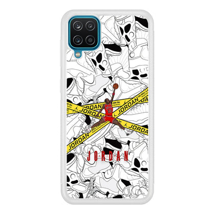 Air Jordan Jump and Fly Samsung Galaxy A12 Case-Oxvistore