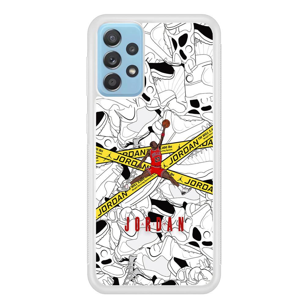 Air Jordan Jump and Fly Samsung Galaxy A52 Case-Oxvistore