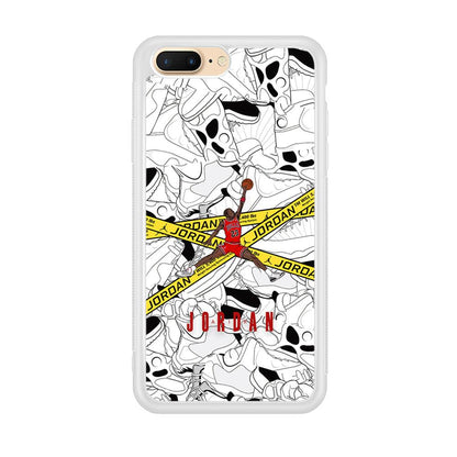 Air Jordan Jump and Fly iPhone 8 plus Case-Oxvistore